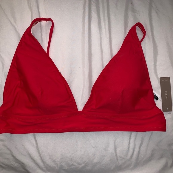 J.Crew Red Bikini Top - Picture 4 of 4